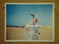 Z627 LAWRENCE OF ARABIA color deluxe 11x14 vintage still '62 from the roadshow!