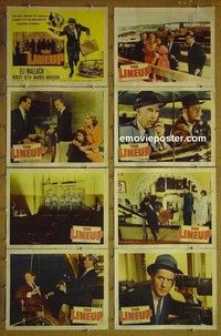 Y495 LINEUP 8 lobby cards '58 Don Siegel, Eli Wallach