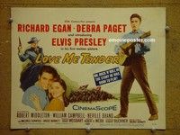 Y196 LOVE ME TENDER title lobby card '56 1st Elvis Presley!