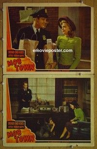 Z120 MOB TOWN 2 lobby cards '41 Dead End Kids!