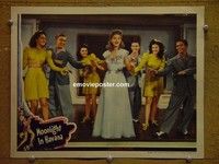 Z707 MOONLIGHT IN HAVANA lobby card '42 Jane Frazee