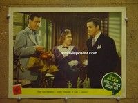 Z710 MR & MRS NORTH lobby card '41 Gracie Allen