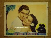 Z718 MUTINY ON THE BOUNTY lobby card '35 Clark Gable portrait