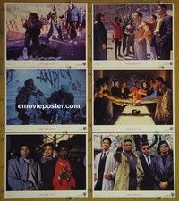 Y659 NEW JACK CITY 6 lobby cards '91 Wesley Snipes, Ice-T