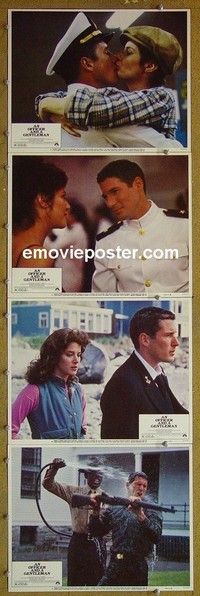 Y771 OFFICER & A GENTLEMAN 4 lobby cards '82 Richard Gere