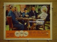 Z754 ONE TWO THREE lobby card #4 '62 Billy Wilder, James Cagney