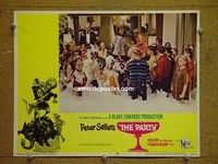 Z772 PARTY lobby card #7 '68 Peter Sellers, Blake Edwards