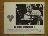 Z775 PAWNBROKER lobby card #5 '65 Rod Steiger