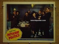 Z777 PETTICOAT POLITICS lobby card '41 Karns, Charters