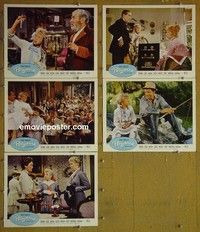 Y699 POLLYANNA 5 lobby cards '60 Hayley Mills, Jane Wyman