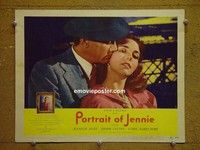 Z791 PORTRAIT OF JENNIE lobby card '48 Jennifer Jones, Cotten