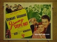 Y264 POT O' GOLD title lobby card R46 Jimmy Stewart,Paulette Goddard