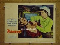 Z813 RAMROD lobby card #4 '47 Joel McCrea