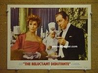 Z822 RELUCTANT DEBUTANTE lobby card #8 '58 Rex Harrison