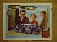 Z828 RIDERS TO THE STARS lobby card #2 '54 William Lundigan