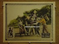 Z829 RIDIN' THUNDER lobby card '25 Jack Hoxie, western