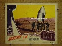 Z833 ROCKETSHIP X-M lobby card #2 '50 Lloyd Bridges