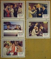 Y701 ROSIE 5 lobby cards '67 Rosalind Russell, Sandra Dee