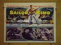 Y291 SAILOR OF THE KING title lobby card '53 Hunter, Rennie