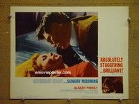 Z848 SATURDAY NIGHT & SUNDAY MORNING lobby card #2 '61 Finney