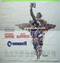 C144 CROMWELL six-sheet movie poster '70 Richard Harris, Alec Guinness