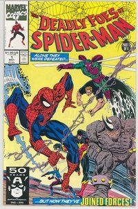 E720 DEADLY FOES OF SPIDER-MAN comic book #1 Al Milgrom