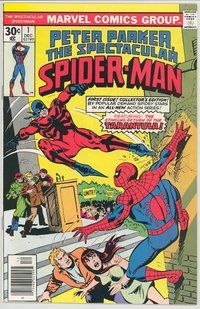 E361 SPECTACULAR SPIDER-MAN comic book #1 Sal Buscema