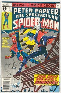 E368 SPECTACULAR SPIDER-MAN comic book #8 Paul Gulacy