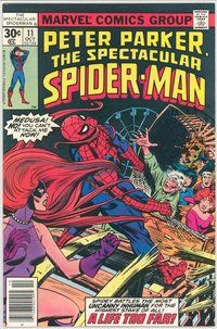 E371 SPECTACULAR SPIDER-MAN comic book #11 Jim Mooney