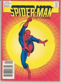 E756 SPIDER-MAN COMICS MAGAZINE comic book #1