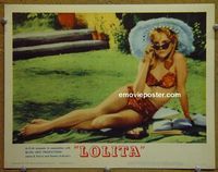 L195 LOLITA lobby card #2 '62 incredibly sexy Sue Lyon portrait!