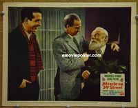 L270 MIRACLE ON 34th STREET lobby card #2 '47 Edmund Gwenn