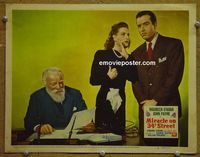 L269 MIRACLE ON 34th STREET lobby card #5 '47 all three stars!