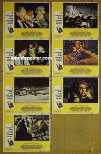 m730 AIRPORT 7 lobby cards '70 Burt Lancaster, Dean Martin