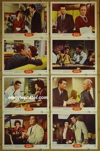 m155 CASH McCALL complete set of 8 lobby cards '60 James Garner, Natalie Wood