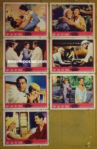 m764 CORRUPT ONES 7 lobby cards '67 Robert Stack, Elke Sommer