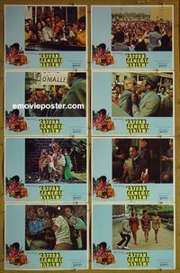 m177 COTTON COMES TO HARLEM complete set of 8 lobby cards '70 Godfrey Cambridge