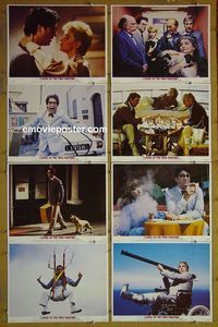 m186 CURSE OF THE PINK PANTHER complete set of 8 lobby cards '83 David Niven