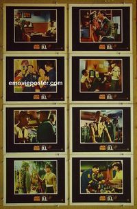 m204 DI complete set of 8 lobby cards '57 Jack Webb, Marines, Don Dubbins