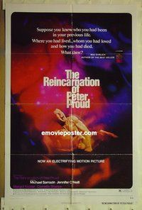 s133 REINCARNATION OF PETER PROUD one-sheet movie poster '75 AIP