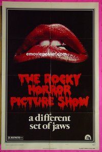 s157 ROCKY HORROR PICTURE SHOW one-sheet movie poster '75 Tim Curry