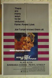 s194 SEDUCTION OF JOE TYNAN one-sheet movie poster '79 Alan Alda