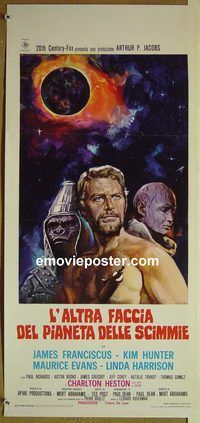 v602 BENEATH THE PLANET OF THE APES Italian locandina movie poster '70