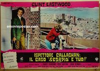 v706 DIRTY HARRY #2 Italian photobusta movie poster '71 Eastwood