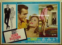 v709 DR NO Italian photobusta movie poster R71 Connery IS James Bond!