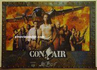 v821 CON AIR Pakistani movie poster '97 Nicholas Cage, John Cusack