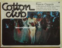 v313 COTTON CLUB Polish movie poster '84 Richard Gere, Coppola