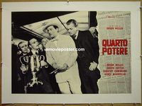 y274 CITIZEN KANE linen Italian photobusta movie poster R66 Welles