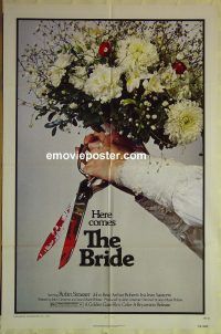 f328 BRIDE one-sheet movie poster R76 Bryanston horror