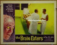 f199 BRAIN EATERS movie lobby card #3 '58 AIP Edwin Nelson